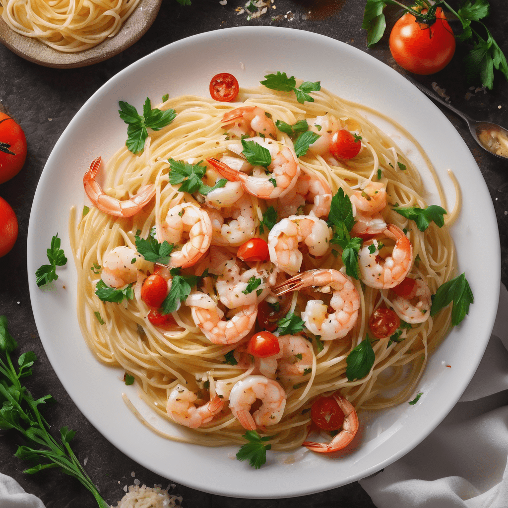 Gaarlic Shrimp Pasta